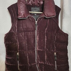Women's Burgundy Teddy Jacket Water Fowl Down